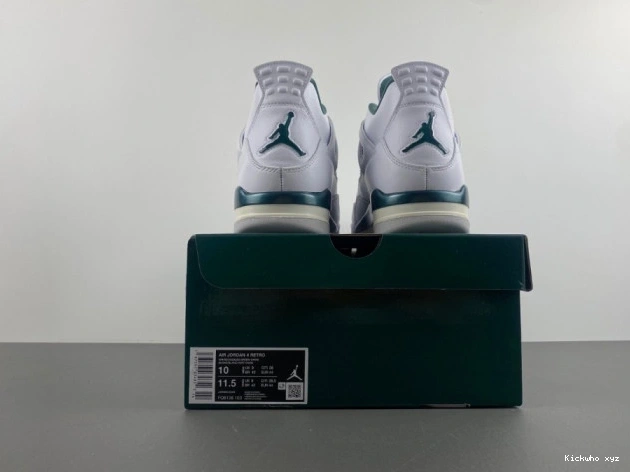 Green Oxidized Jordan Air 4 0801